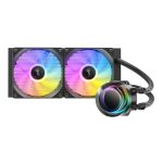Antec VORTEX LUM 240 ARGB AIO CPU Liquid Cooler - Black - Image 2