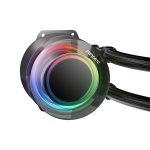 Antec VORTEX LUM 240 ARGB AIO CPU Liquid Cooler - Black - Image 4
