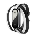 Xiaomi Smart Band 8 Double Wrap Strap - Black and white - Image 4