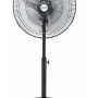 Mellerware 40cm Black Pedestal Steel Fan