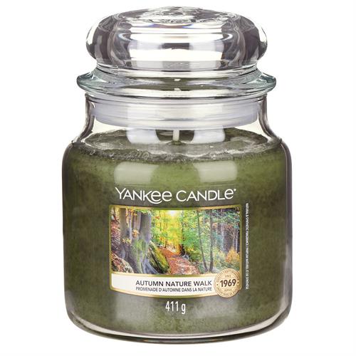 Yankee Candle Autumn Nature Walk Medium Jar Retail Box No