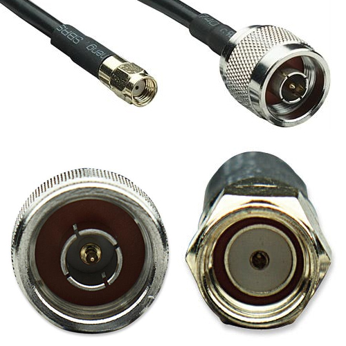 Intellinet Antenna CFD200 N Type Male RSP SM Female Cable