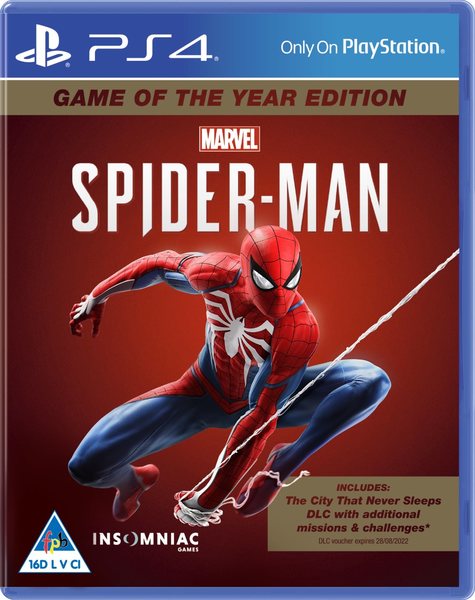 PlayStation 4 Game Spider – Man Game