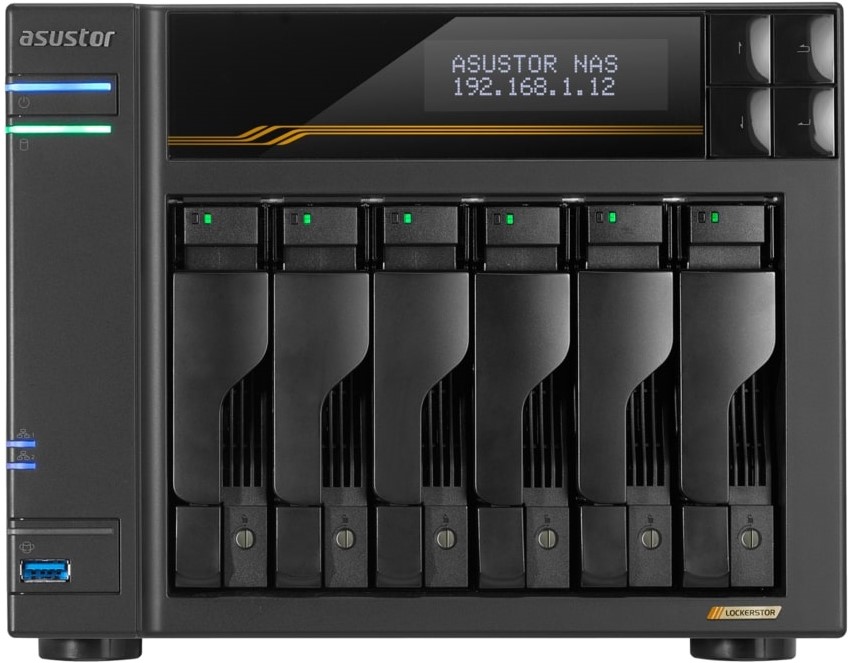 ASUS 6 – BAY LOCKERSTOR 6 GEN3 NAS DEVICE