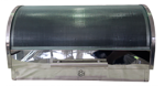Totally Glass Top Stainless Steel Bread Bin - Image 2