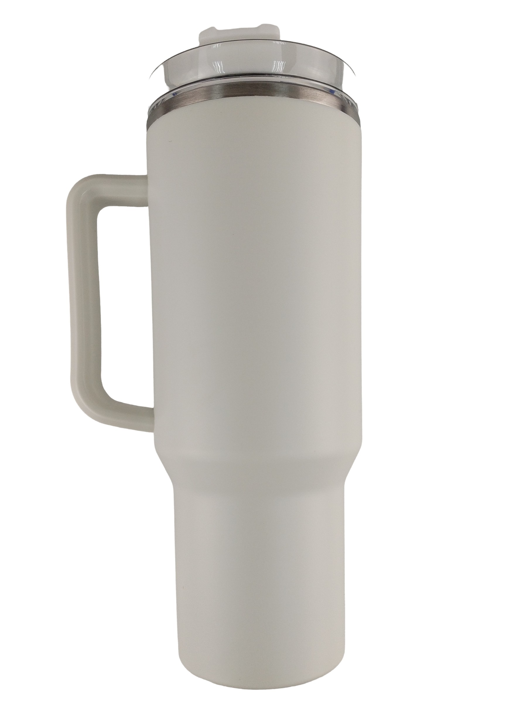 Casey Copo Termico Stainless Steel White 500ml Mug With Lid