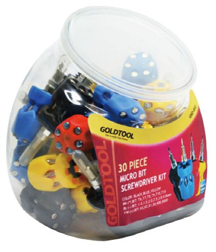 Goldtool 40PC Micro – Bits Screwdriver, Retail