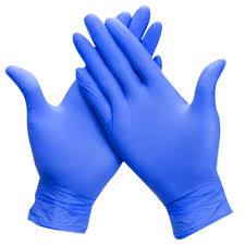 MEDTEX NITRILE EXAM 100 X GLOVES LARGE
