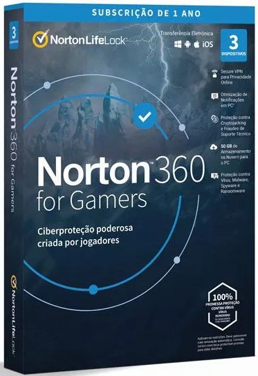 Norton 360 Gamer 3 – Device Annual License