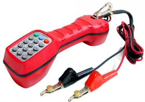 Goldtool Red Linemans Test Set For RJ11 ABN Cord set