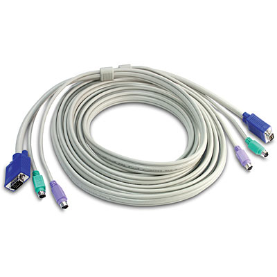 TrendNet15ft USB - VGA KVM cable - Connect computers