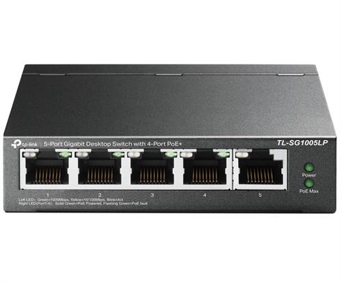 TP – Link 5 – Port Gigabit Desktop PoE+ Switch