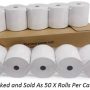 Postron 50 Standard Thermal 80mm X 83mm Paper Roll