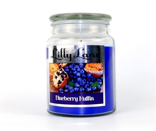 Lilly Lane Blueberry Muffin Scented Candle Large Lidded