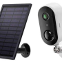 Laxihub Wireless Outdoor Security Camera Solar Panel Kit