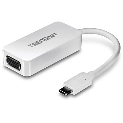 TrendNet USB Type C to VGA HDTV Adapter