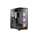 Antec C3 ARGB ATX Micro - ATX ITX ARGB Mid - Tower Gaming Chassis - Black - Image 2