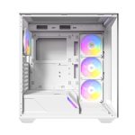 Antec C3 ARGB ATX Micro - ATX ITX ARGB Mid - Tower Gaming Chassis - White - Image 5