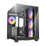 Antec C5 ARGB ATX DUAL Mid Tower Gaming Chassis - Black