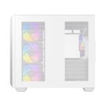 Antec C5 ARGB ATX DUAL Mid Tower Gaming Chassis - White - Image 4