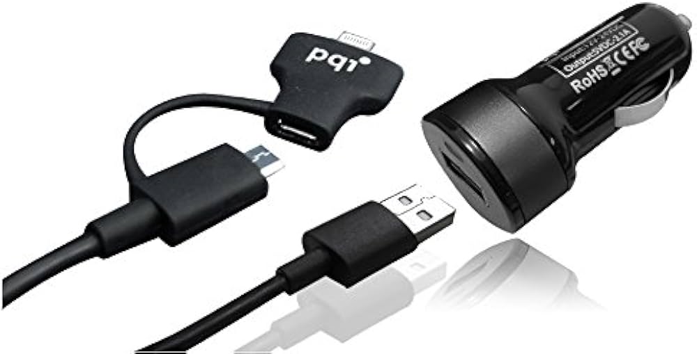 Pqi Car – Charger – miCroU+Light