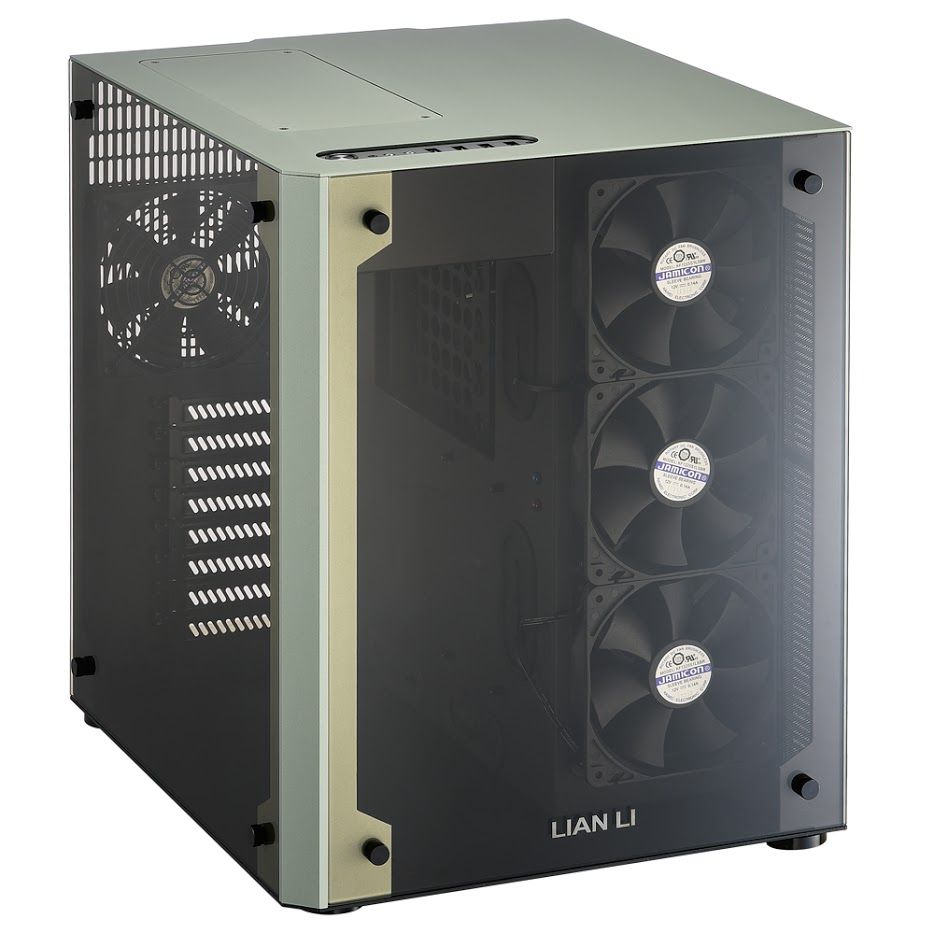 Lian – li pc – O8w GreeN 2x glas