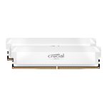 Crucial Pro DDR5 6000MHz 32GB Overclocking Memory Kit - White