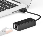 UGREEN CR110 Ethernet Adapter USB 2.0 to RJ45 - Black - Image 3