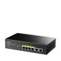 CUDY FS1006P 6 - PORT (4X POE - 2X UPLINK) ETHERNET 60W POE SWITCH