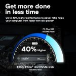 Crucial T500 1TB M.2 NVMe Gen4 with Heatsink NAND SSD - Image 16