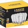 Elecstor E27 7W Rechargeable Warm White - 6 PACK
