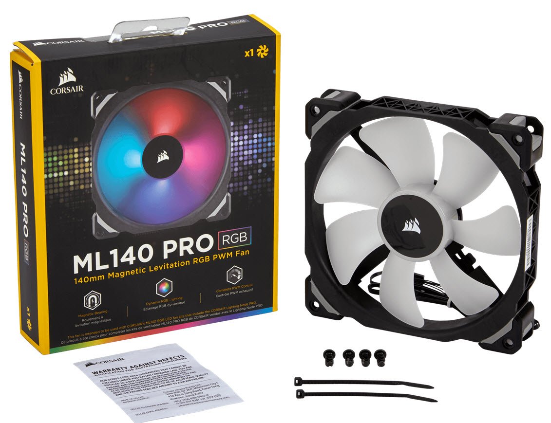 140mm Corsair ML Pro RGB
