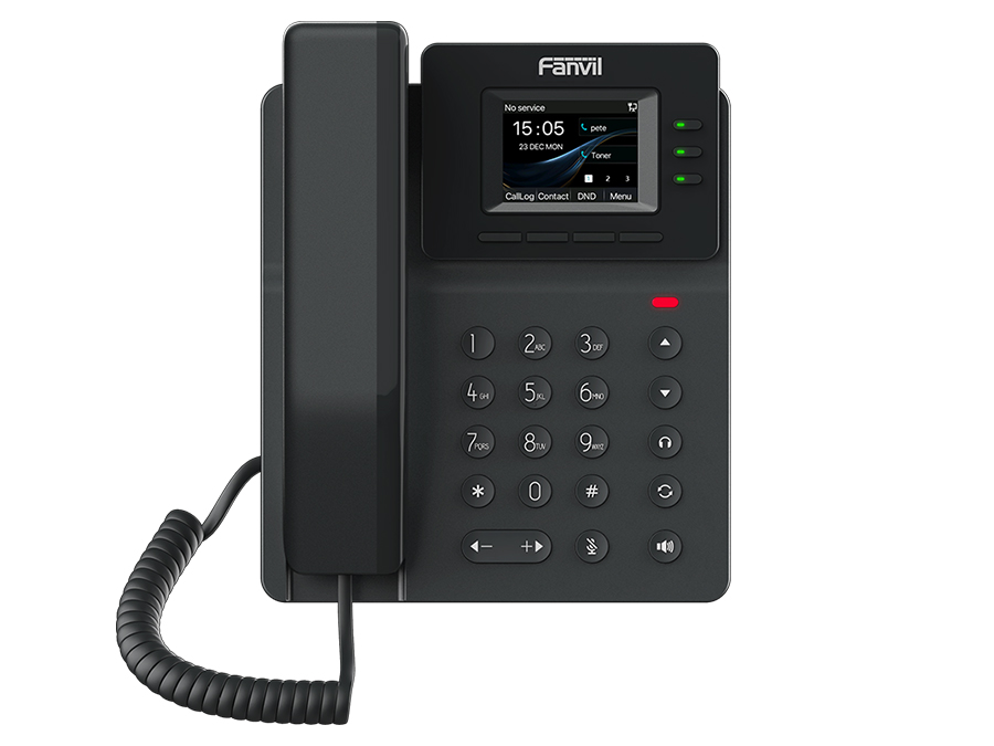 Fanvil 4SIP Fast Ethernet Colour Screen PoE VoIP Phone V60P