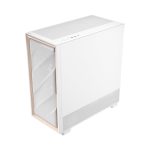 Antec FLUX Mid - Tower E - ATX Gaming Chassis Wood Front Panel - White - Image 4
