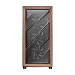Antec FLUX ATX WOOD Mid Tower Gaming Chassis - Black - Image 2