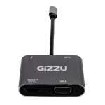 Gizzu 4 - in - 1 Type - C to HDMI - VGA - USB3.0 Hub - Image 7