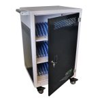 Gizzu 36 Bay Type - C Storage Charging Trolley for 15.6 Laptops
