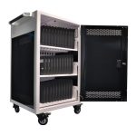 Gizzu 36 Bay Type - C Storage Charging Trolley for 15.6 Laptops - Image 4