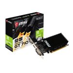 MSI Nvidia GeForce GT 710 2GD3H 2GB 64 - BIT Graphics Card