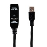 Gizzu USB 3.0 Active Extension Cable 5m - Black - Image 7