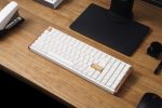 Keychron K4 HE 96 Magnetic Switch Hot - Swap RGB Wireless Keyboard - White (Wood + Aluminium) - Image 2