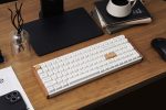 Keychron K4 HE 96 Magnetic Switch Hot - Swap RGB Wireless Keyboard - White (Wood + Aluminium) - Image 3