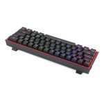 Redragon K617 FIZZ 60 Wired RGB Gaming Keyboard - Black - Image 2
