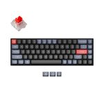 Keychron K6 Pro 65 Red G Pro Switches RGB Wireless Keyboard - Black