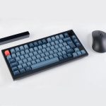 Keychron V1 Max QMK - VIA Wireless Custom Mechanical Keyboard BROWN Switches - Black - Image 6