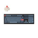 Keychron V6 Max QMK - VIA RED Wireless Custom Mechanical Keyboard RED Switch - Black - Image 7