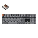 Keychron K5 Max QMK - VIA Full - sized Wireless Custom Mechanical Keyboard BROWN Switches