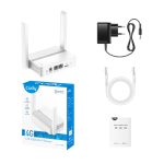 Cudy LT300 4G LTE N300 Wi - Fi Router - White - Image 4