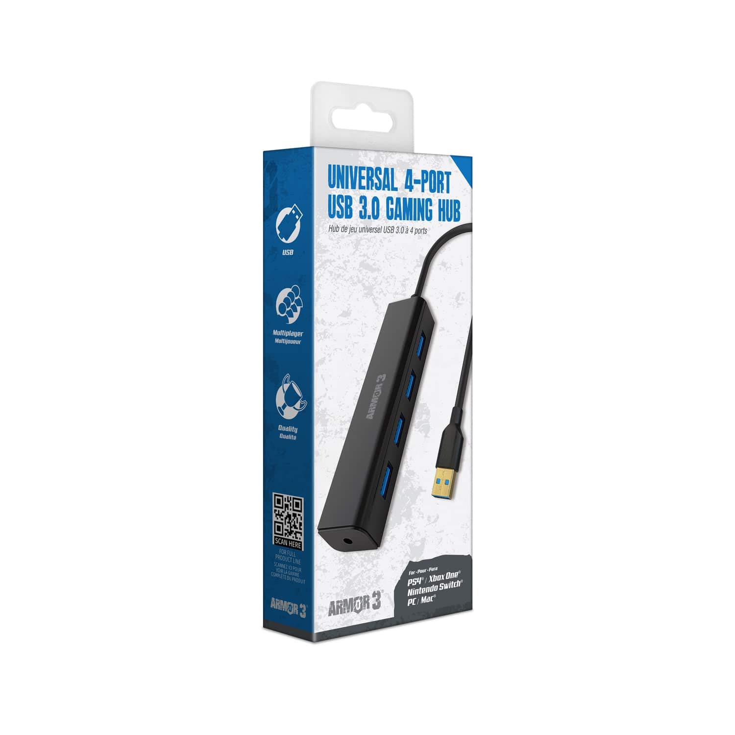 Armor3 Universal 4 – Port USB 3.0 Hub