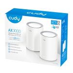 Cudy AX3000 Wi - Fi 6 Mesh Kit 2 Pack - White - Image 9